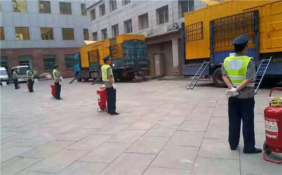 高碑店租赁发电机案例